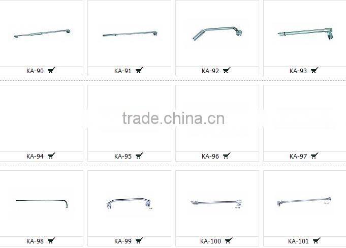 Adjustable rods Brass,stainless steel shower rods