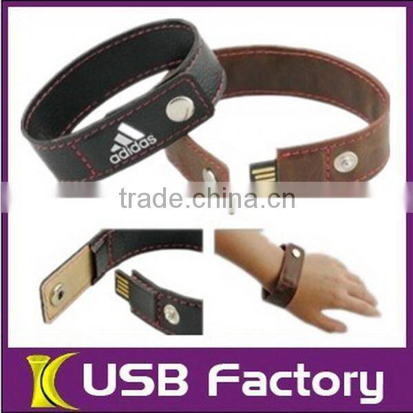 Unique super quality new product leather usb flash drive