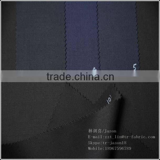 polyester viscose garment fabric for mens business wear