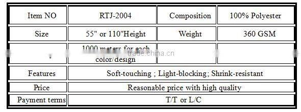 Stripe modern chenille fabric using for sofa cover, cushion cover, curtain jacquard type