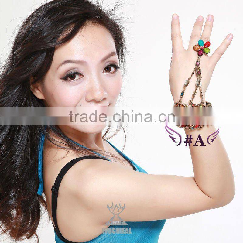 fashion accessory, belly dance bracelet with ring for wholesale T60