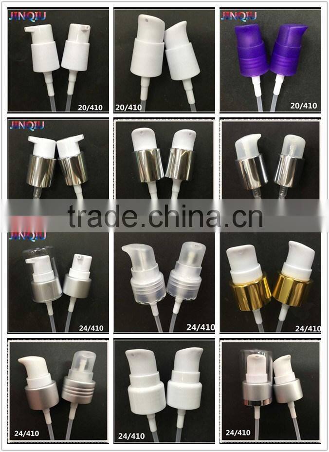 24/410 sliver Aluminum Right-Left Lock Lotion Pump for Cream