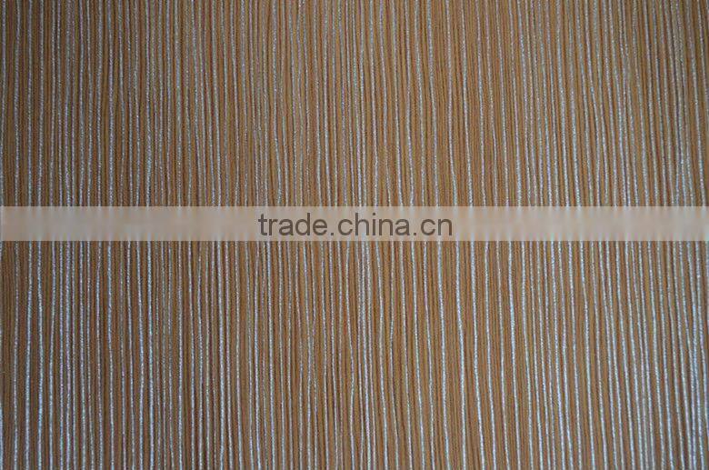 2014 high glossy UV wood grain design MDF for kitchen