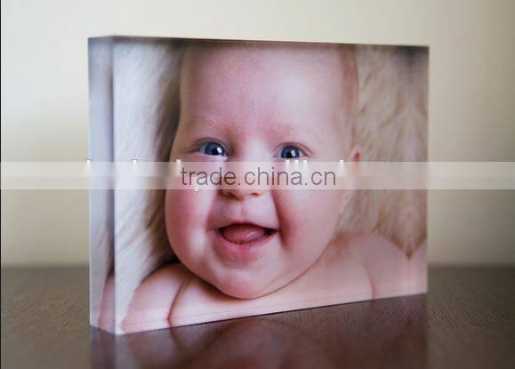 Acrylic Block Picture Frame 2016 Fashion