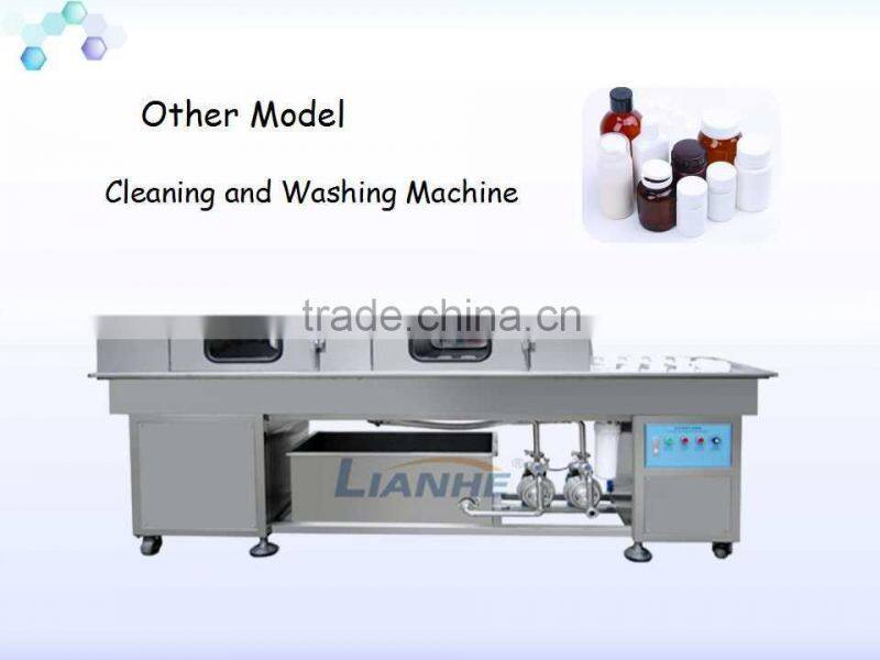 Cosmetic Pharmaceutical Medical Glass Plastic Bottle Air Cleaning Machine