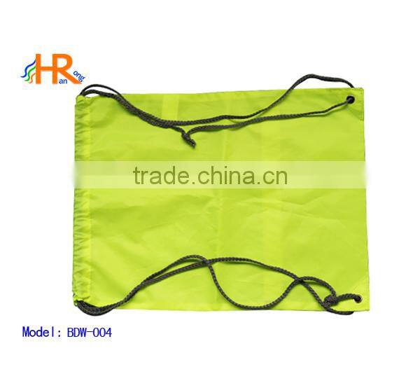 Polyester drawstring bag with custom logo