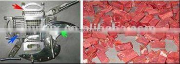 Frozen Meat Cutting machine, Productivity:700-900kg/h,Dicing dimension: 5,6,7,8,9,11,13,16,20,27mm 0086018810361768