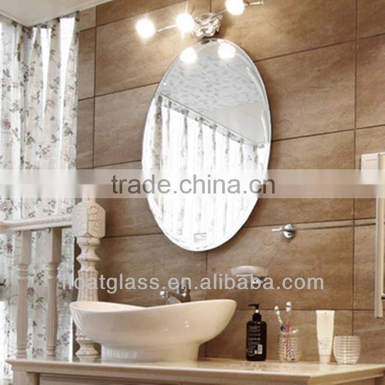 2-5mm Plain Aluminium Coated Mirror Glass