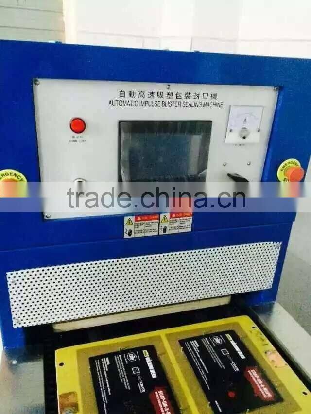 JZM China suppier lower plate heating Automatic blister sealing machine