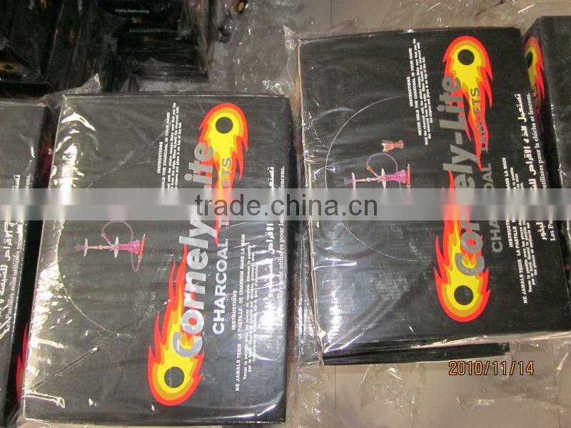 33mm shisha charcoal /natural wood hookah charcoal