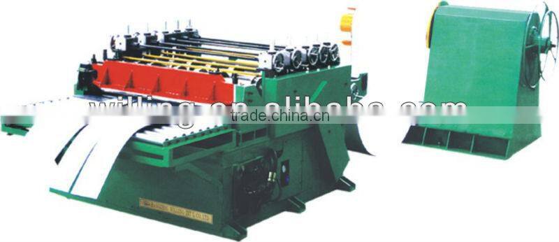 Simple slitting line for galvanized steel sheet at stress 235Mpa