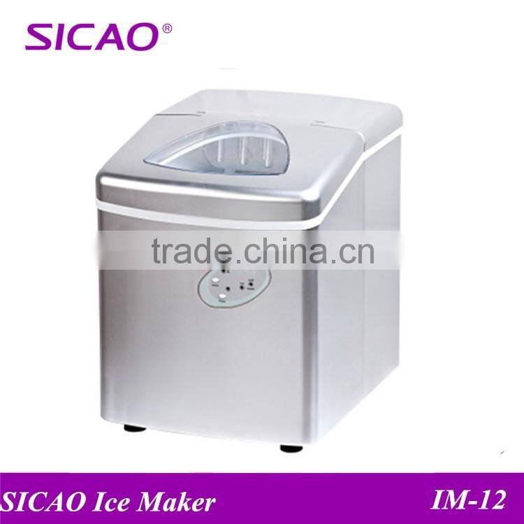 compressor portable pellet ice maker machine for home