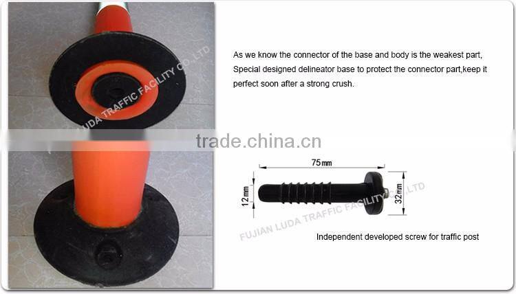 Super flexible traffic safety barricades