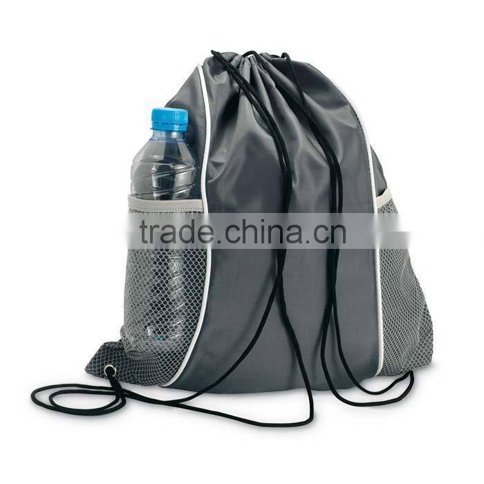 wholesale custom polyester fabric drawstring bag,basketball rope bag,drawstring backpack