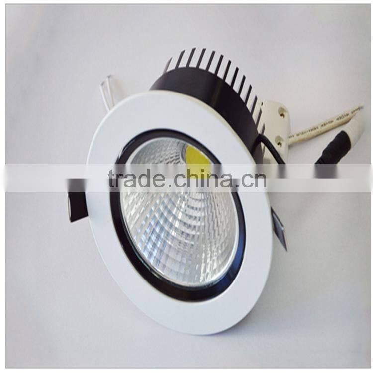 IP65 cob black downlight 30w in ceiling lights