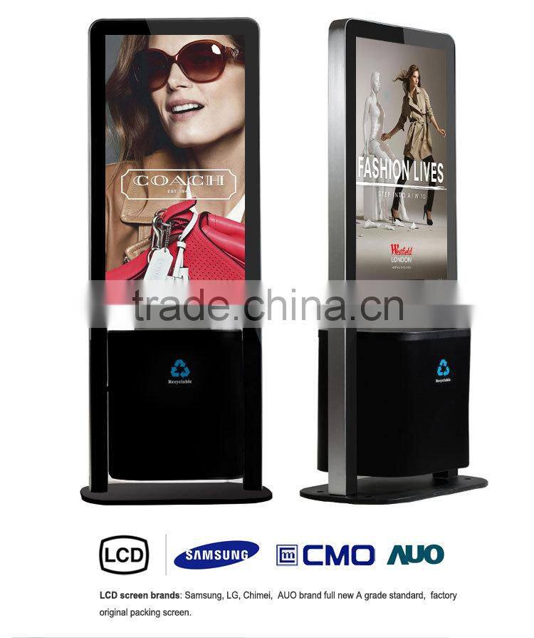 42 Inch Floor Stand Android Touch Advertising Display