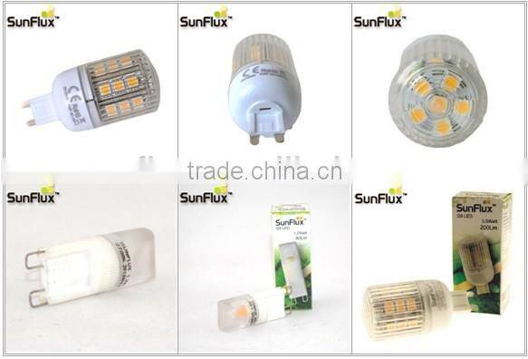 220-240V AC 1.2W g9 led small bulb lamp