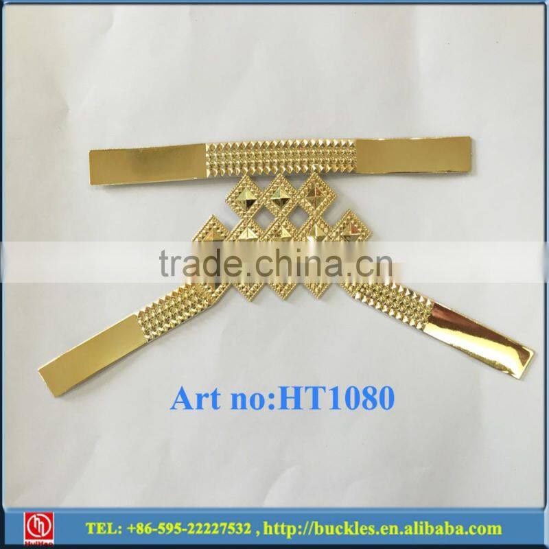 TPU shoes upper fittings, girls shoes vamp accessory (HT1083)
