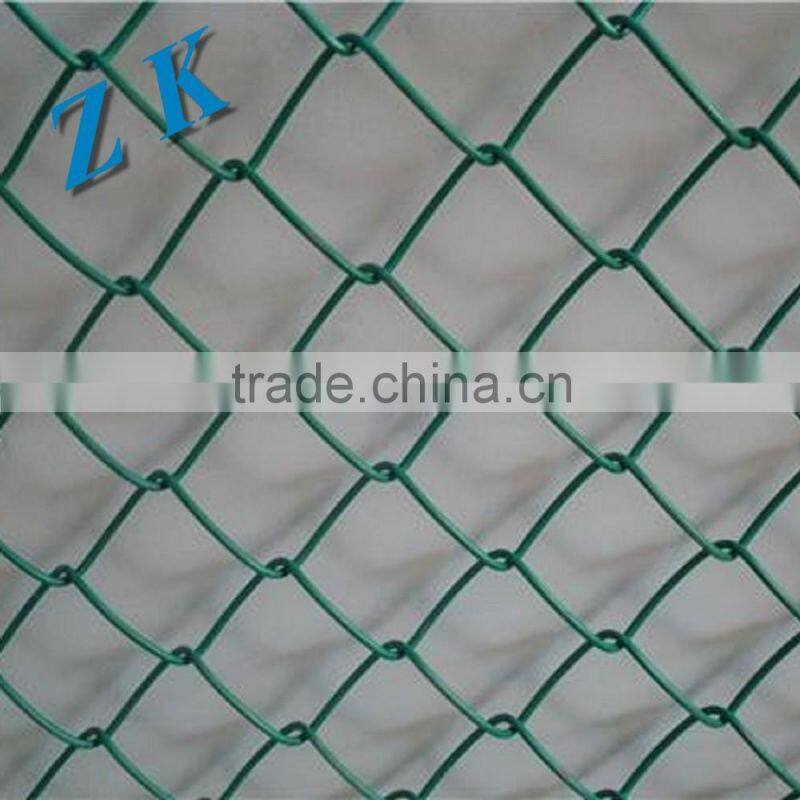 HOt Sale Chain Link Fence with Low carbon Steel For Sport