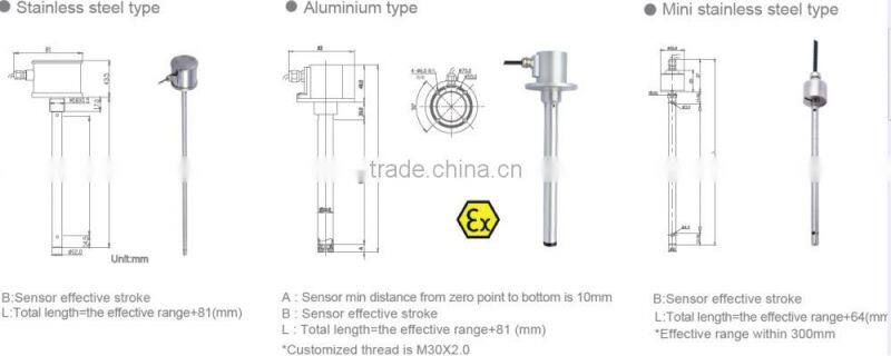 High Quality Fuel Oil Diesel Tank Level Sensor GPS Fuel Sensor