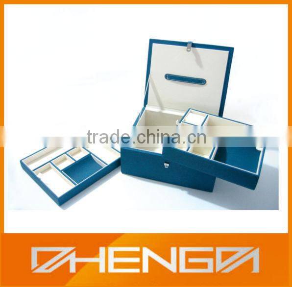 Guangzhou Zhengda Packing Factory Customized Wood Jewelry Box Wooden Jewellery Boxes Jewel Packing Box (ZDS-N001)