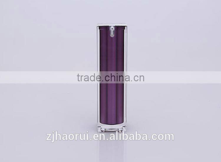 2016 New Design cosmetic packaging supplies Acrylic Jar Beautiful airless cosmetic bottles