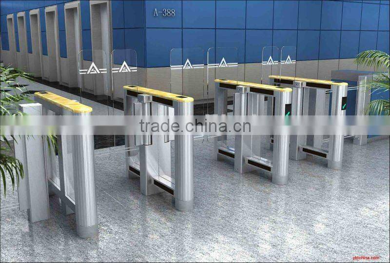 Automatic Fingerprint Flap Barrier Gate/ Flap Type Security Barrier Gate