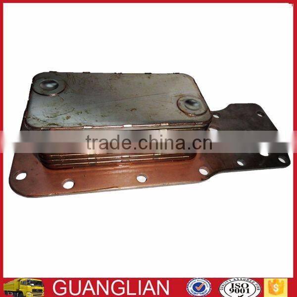 ISDE 6ct engine part Oil cooler core 3975818 for Foton truck
