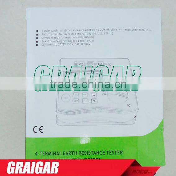 DY4300B 4-Terminal Earth Resistance and Soil Resistivity Tester