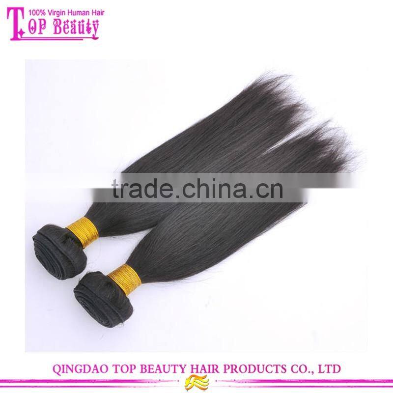 Wholesale Price Tangle Free Peruvian Straight Human Hair Natural Color Cheap Straight Hair Weave