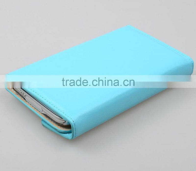 Delicate Wallet Case Premium Purse Leather case for Samsung Galaxy S5