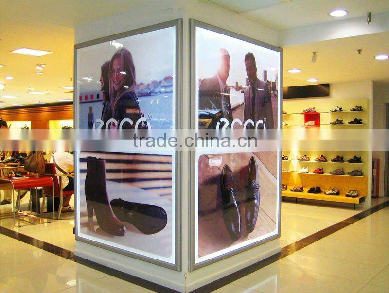 Aluminum snap frame LED picture frame