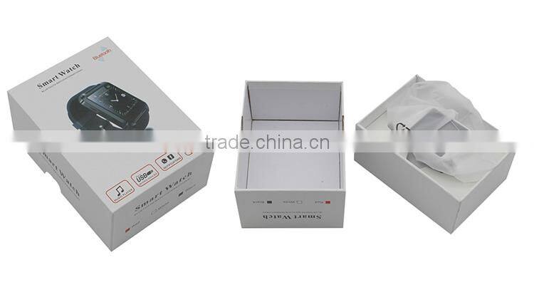 Bluetooth Smart Watch U8 Smartwatch U Watch For iOS iPhone Samsung Sony Huawei Xiaomi Android Phones Good as GT08 DZ09