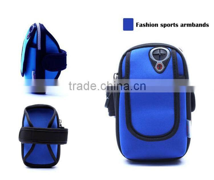 New arrival wholesale smart waterproof phone fashion sport arm bag