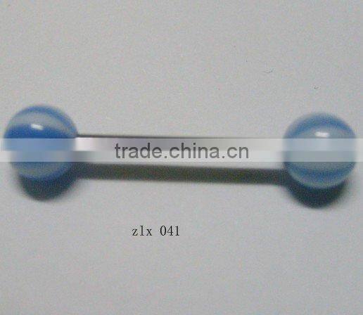 Fashion tongue ring UV tongue ring piercing