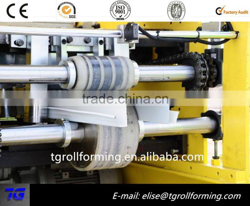 high quality exporting hydroponic metal gutter roll forming machine