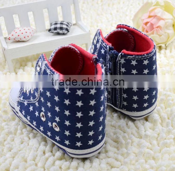 wholesale high quality baby canvas shoes