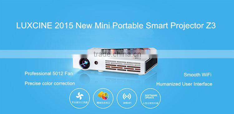 New Arrival! Ultra HD Smart Mini Short Throw 3D Projector Z3