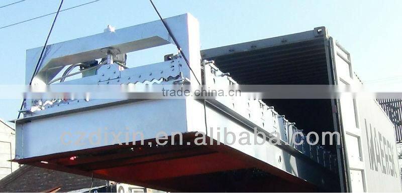 automatic corrugated metal roofing machine