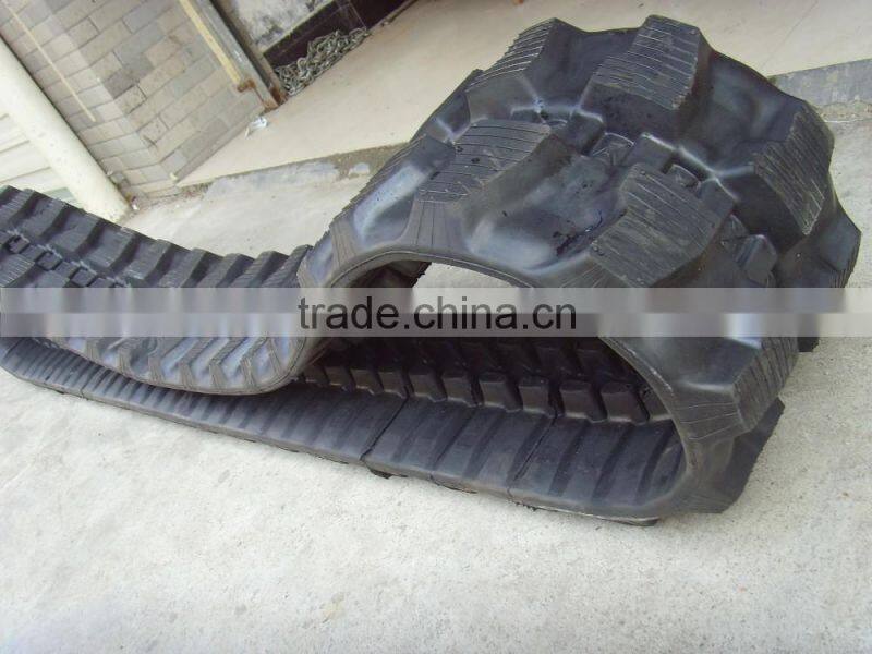 pc25 rubber track, pc25 rubber belt, pc25 excavator rubbrt track, 300X52.5X82