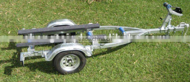 hot dip galvanized roller boat trailer for Australia and New Zealand