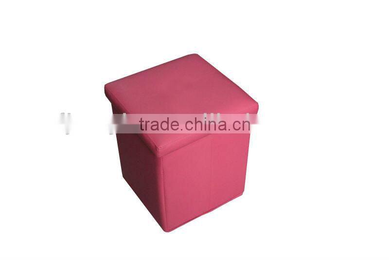 PU storage ottoman