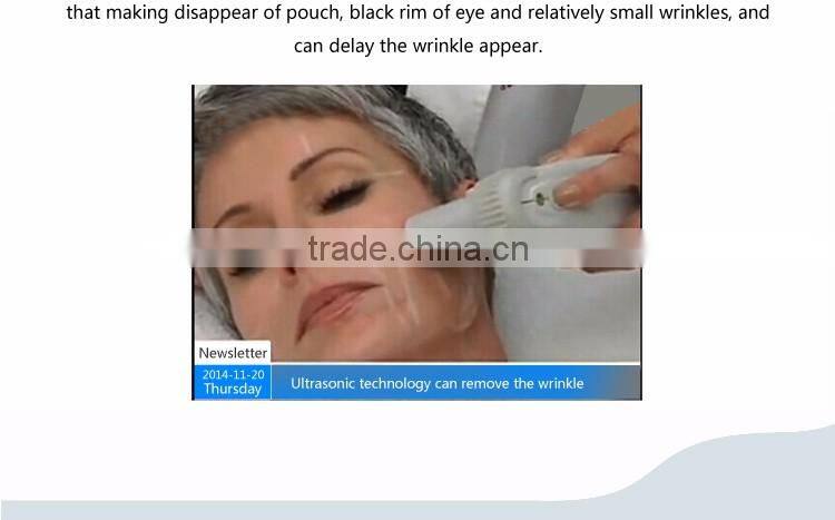 Top Grade Professional Beauty Hifu Machine for skin lifting/hifu face lift