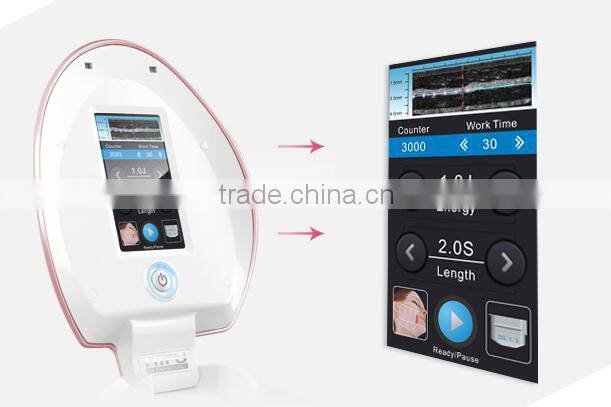 factoty wholesale face skin tightening machine hifu for home use