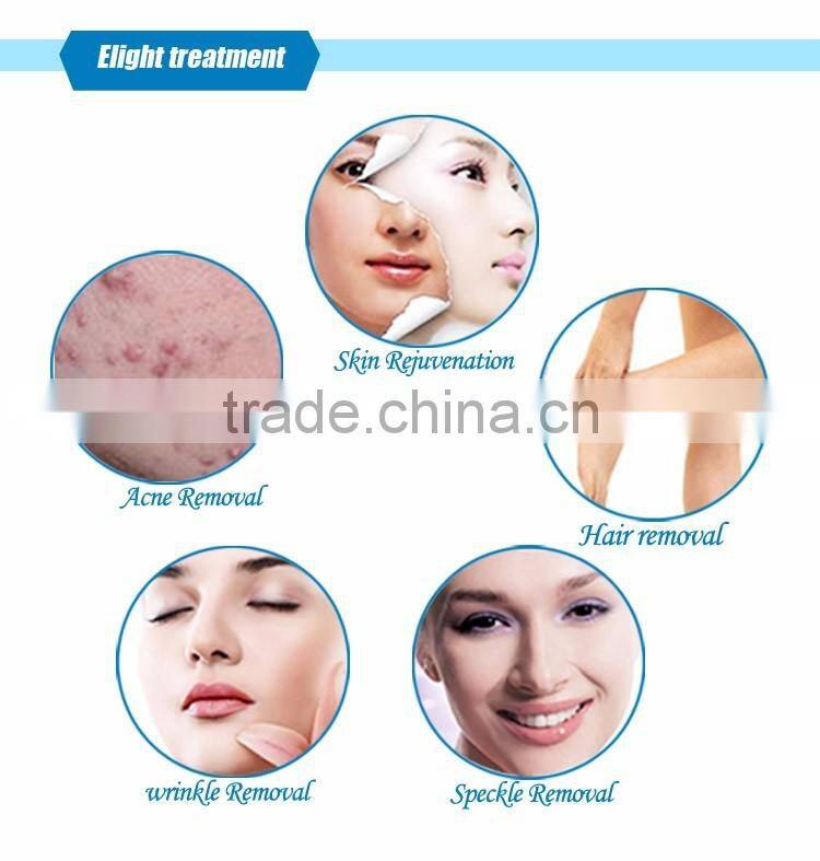 Imported lamp portable 6 in 1 elight ipl hair removal soft scar laser