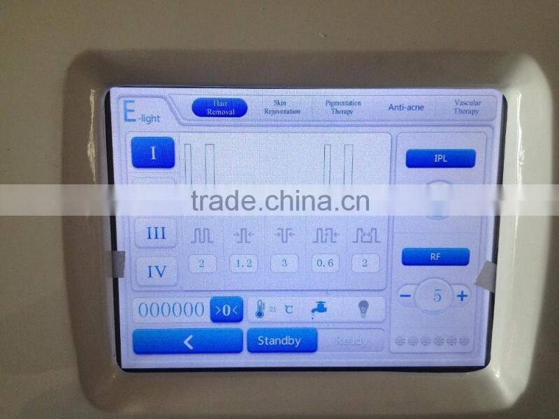 Factory newest designed beauty laser machine/shr+elight+nd yag laser machine/warranty for 2 years