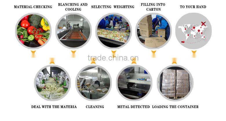 Frozen onions and peppers vegetables