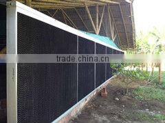 Greenhouse cooling cell pad