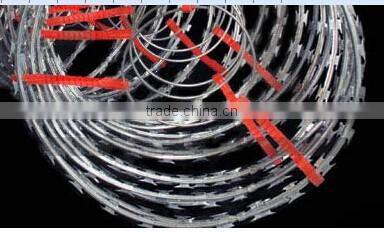 razor fence Concertina razor wire electric fencing insulator for kenya