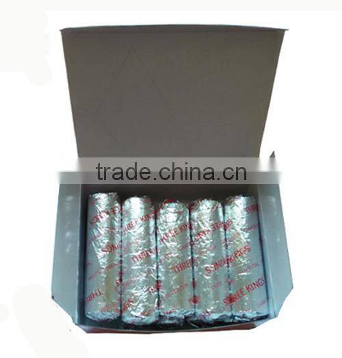 roll-packing fruit flavor charcoal for hookah pipe